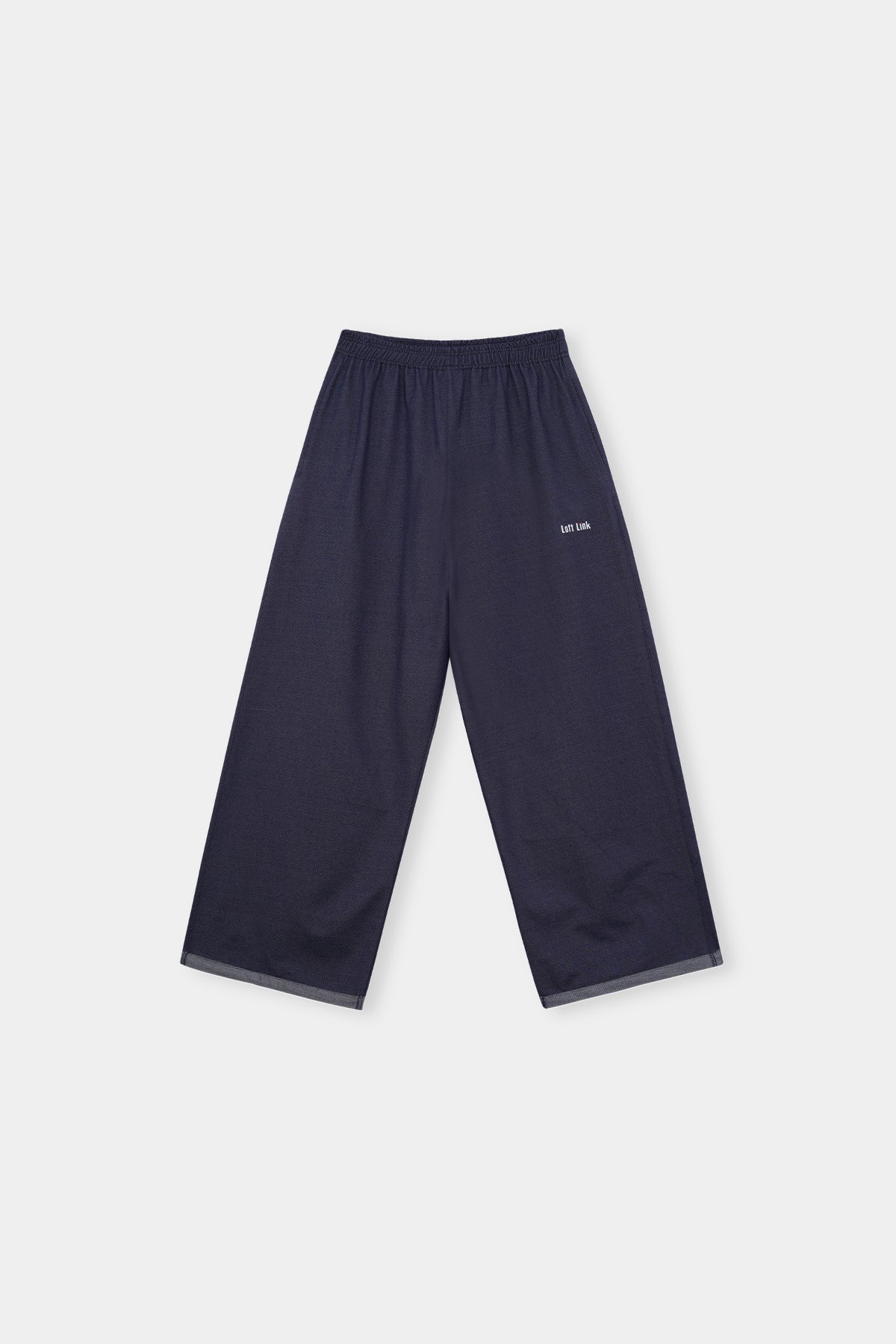 Navy Blue Wide-Leg Lounge Pants – Loft Link Comfort Fit