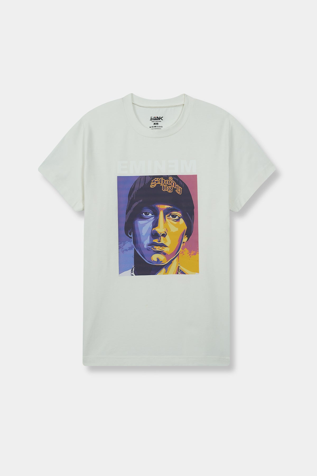"Eminem Pop Art Graphic Tee – Shady 08 Edition"