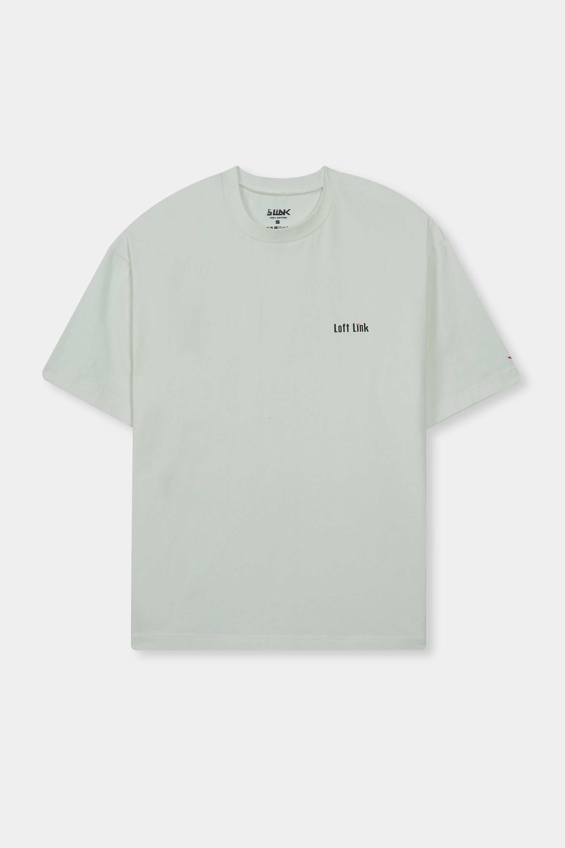 Men Loftlink Crew Neck Back Printed T-shirt