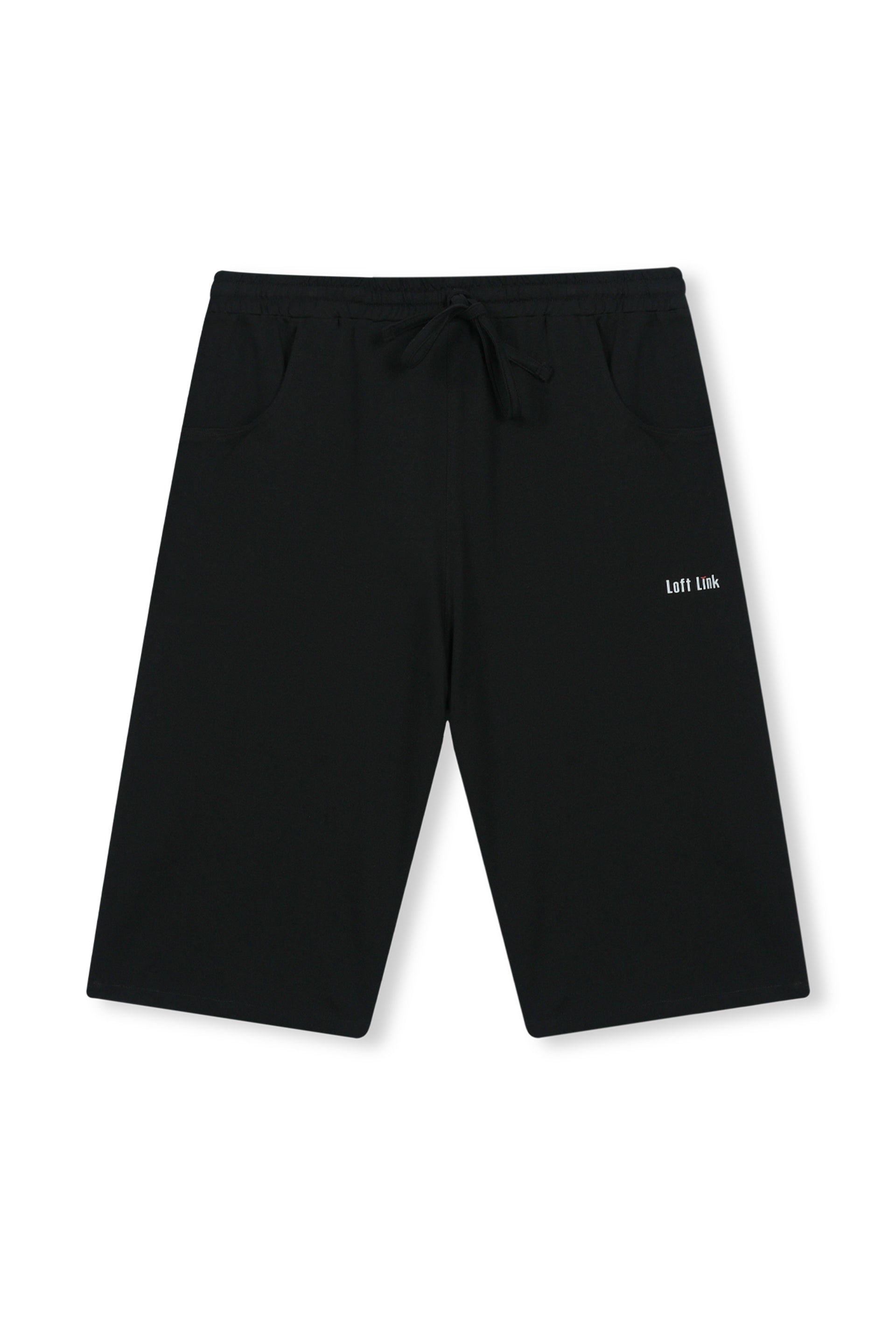 Essential Solid Black Shorts – Everyday Comfort Fit