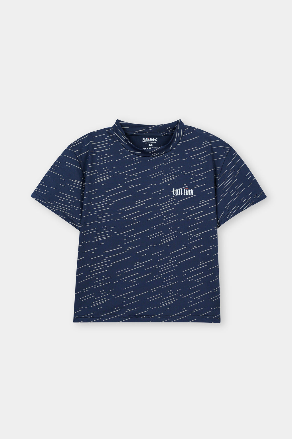 Short Sleeve Truquish Breathable StretchabLE Fbaric with Reflective Print