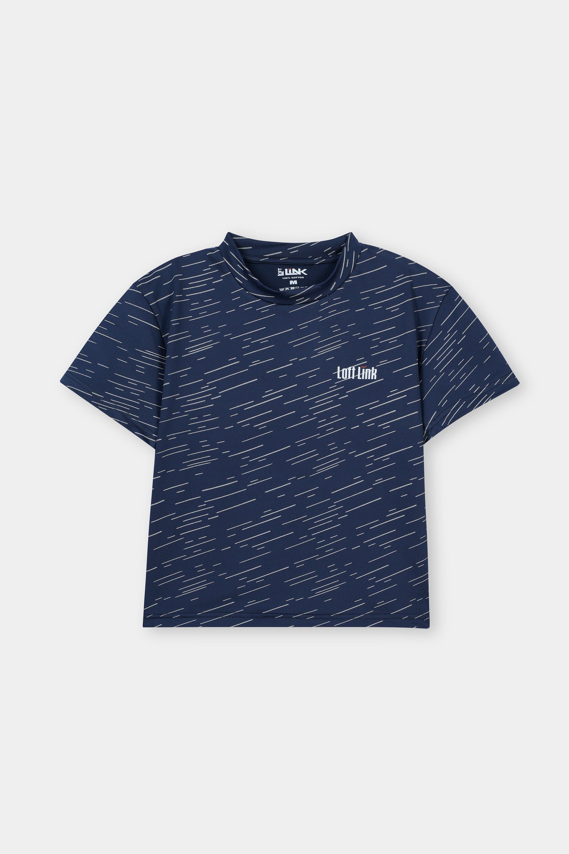 Short Sleeve Truquish Breathable StretchabLE Fbaric with Reflective Print