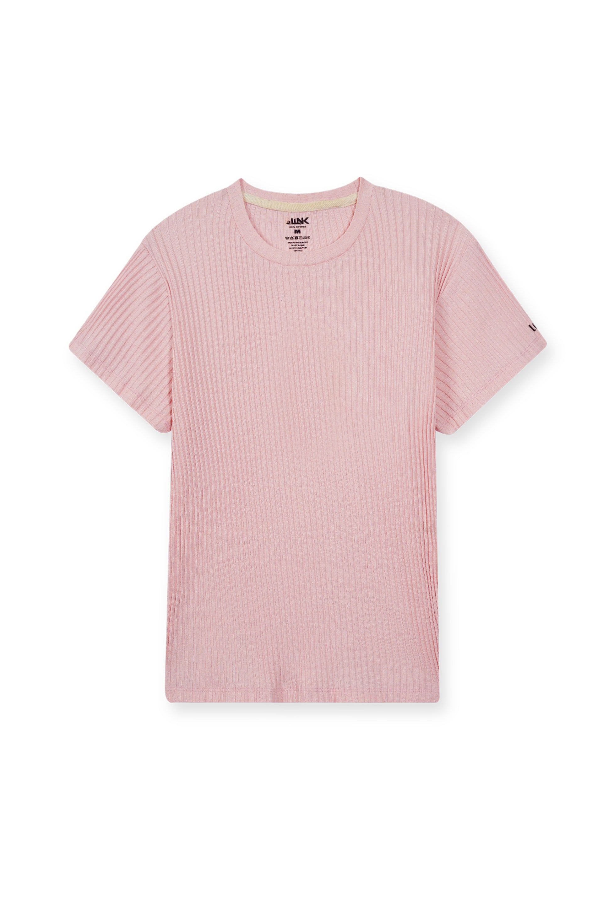 Ribbed Co-Ord Set – Blush Pink Comfort Fit
