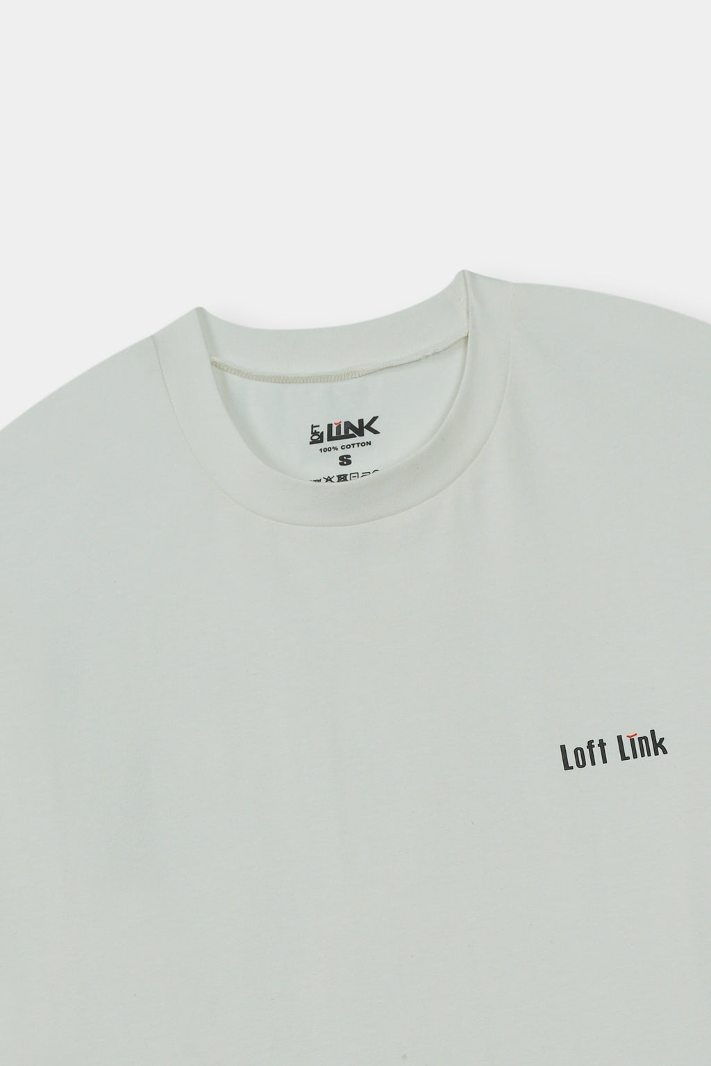 Men Loftlink Crew Neck Back Printed T-shirt