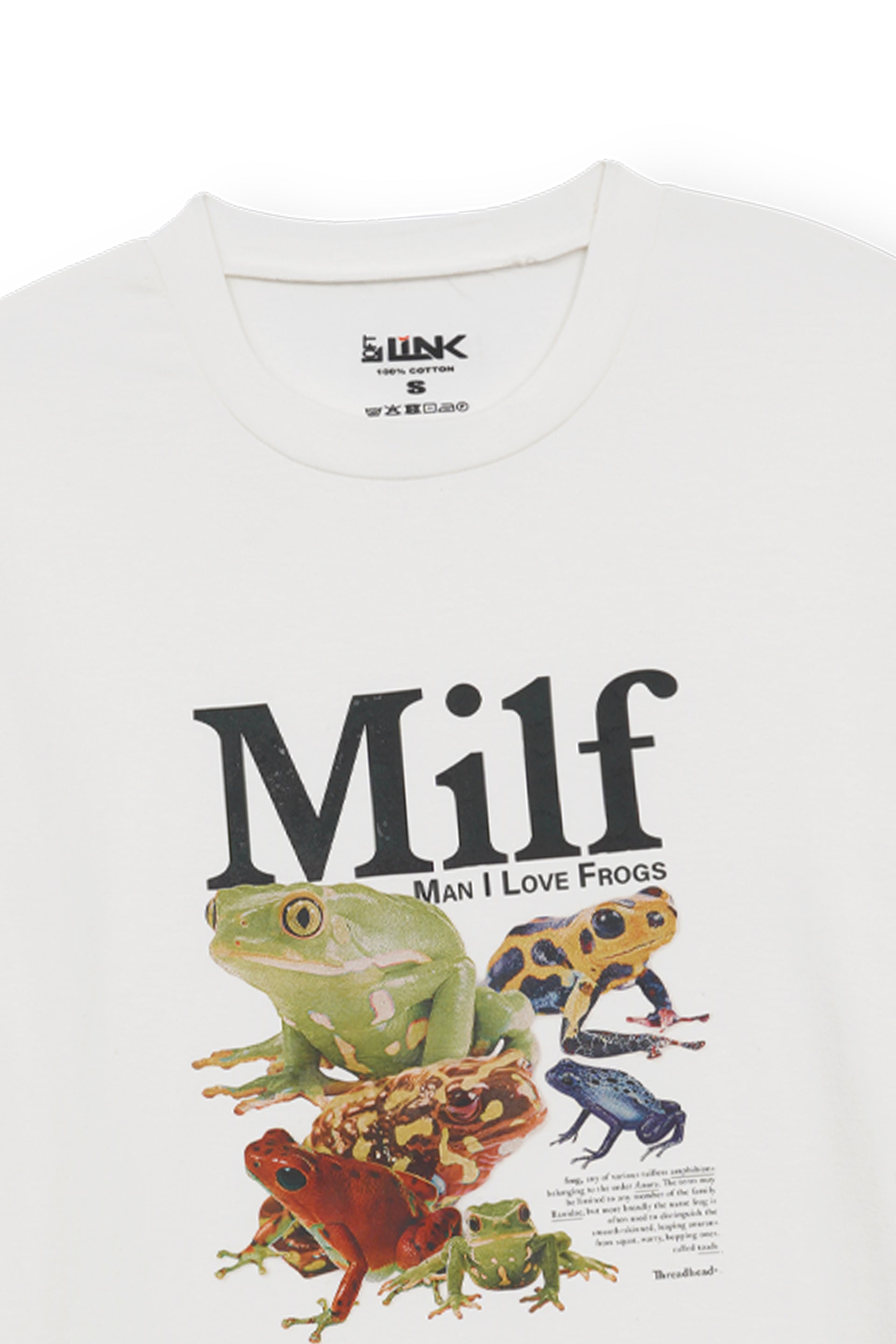 MILF Frog Tee – “Man I Love Frogs” Statement Shirt (White)
