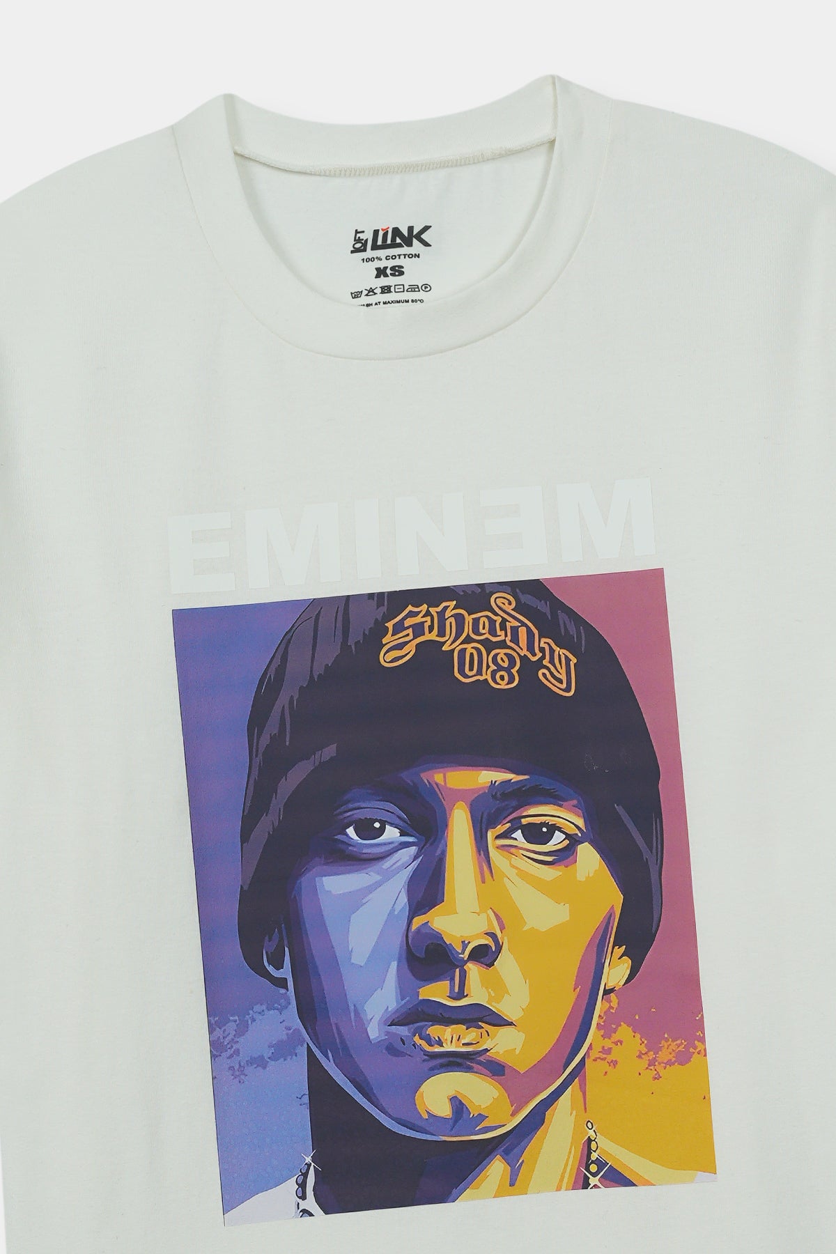 "Eminem Pop Art Graphic Tee – Shady 08 Edition"