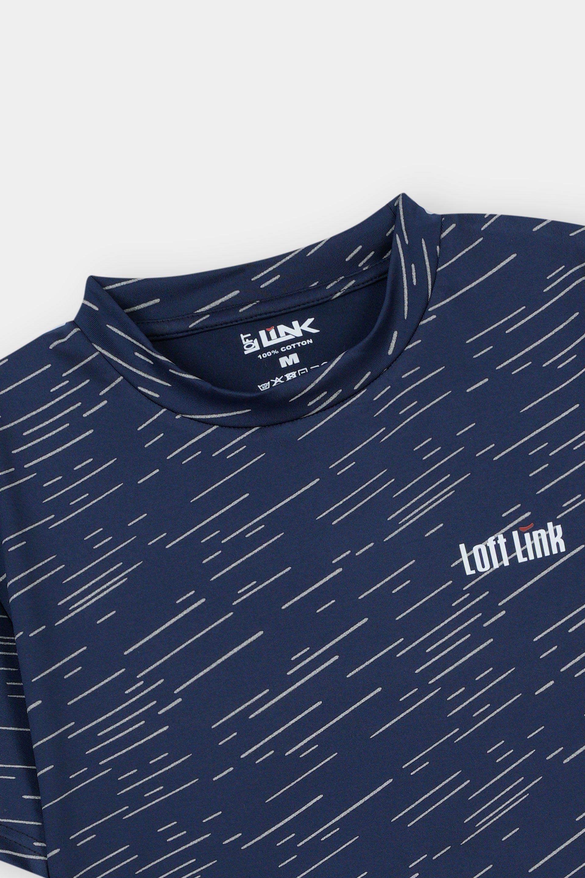 Short Sleeve Truquish Breathable StretchabLE Fbaric with Reflective Print