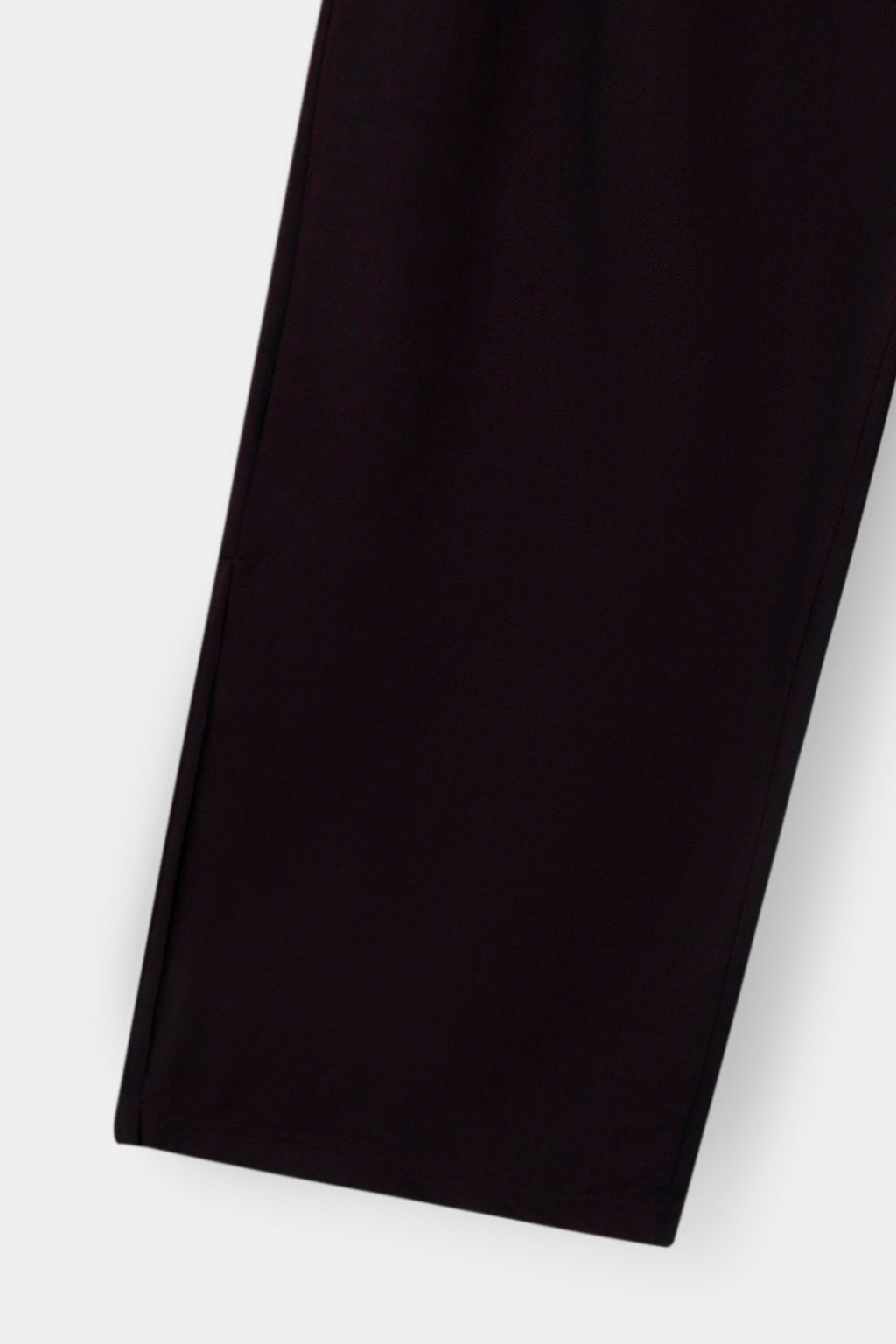 Ladies Long Wide leg Pant Trouser/ Black french terry