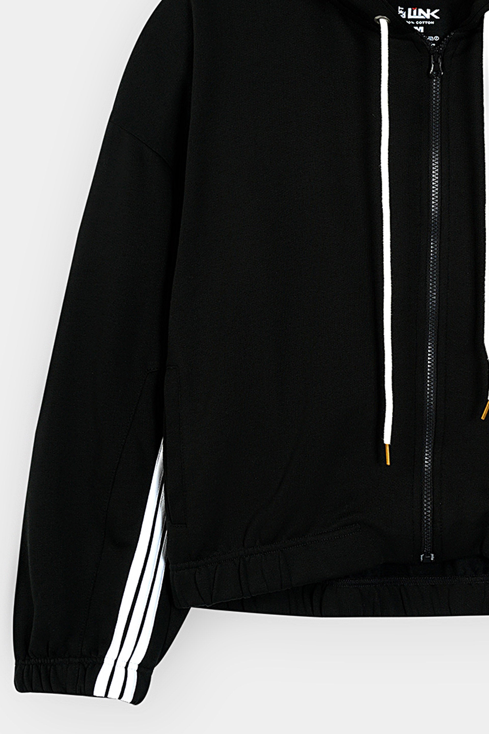 Unisex's Stripe  cap Loose  Hoodie / Unisex Long Trouser Bottom Style