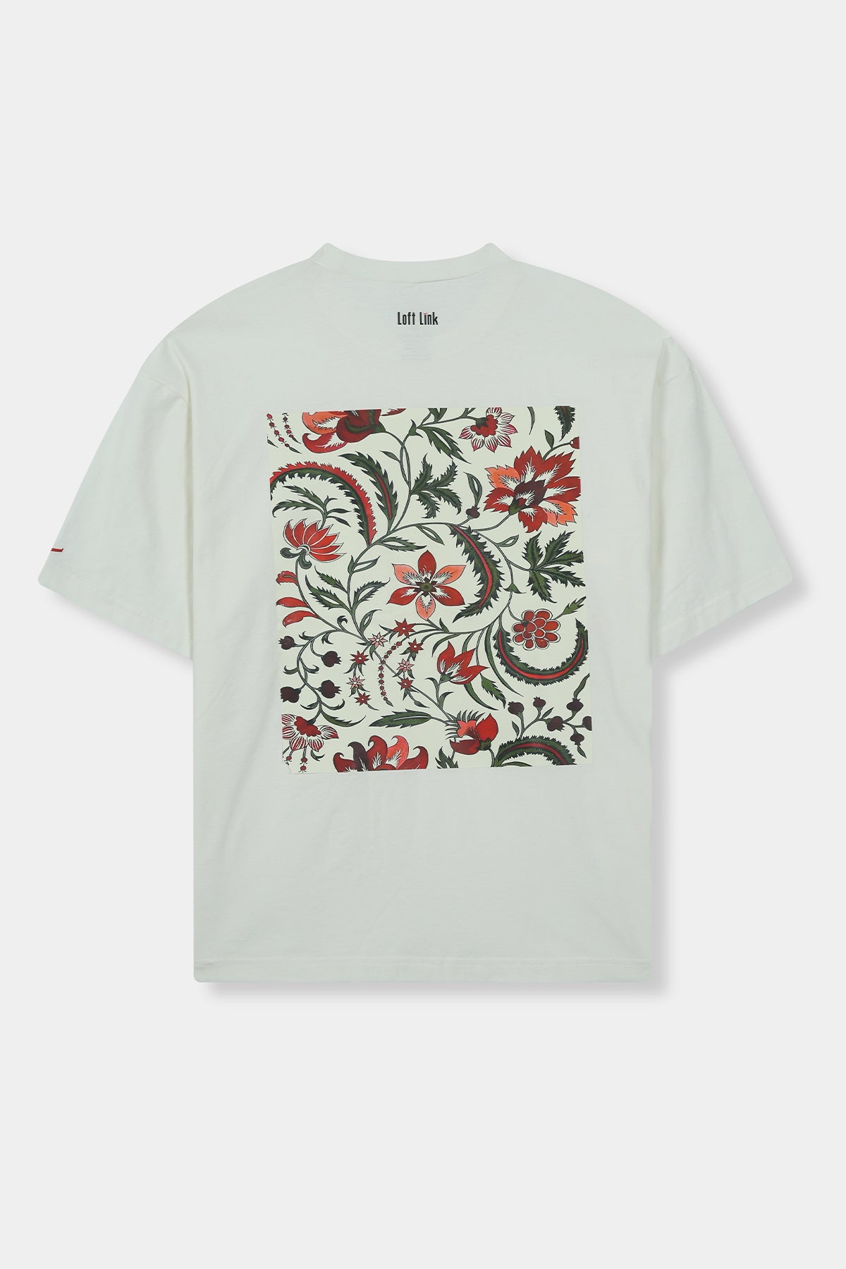 Men Loftlink Crew Neck Back Printed T-shirt