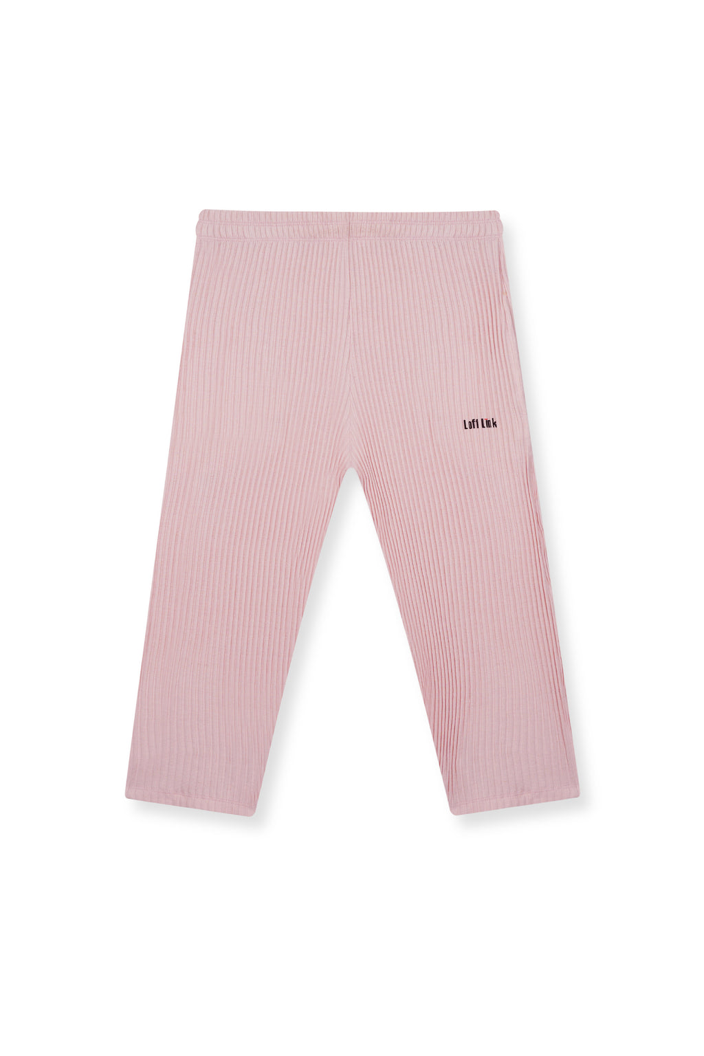 Ribbed Co-Ord Set – Blush Pink Comfort Fit