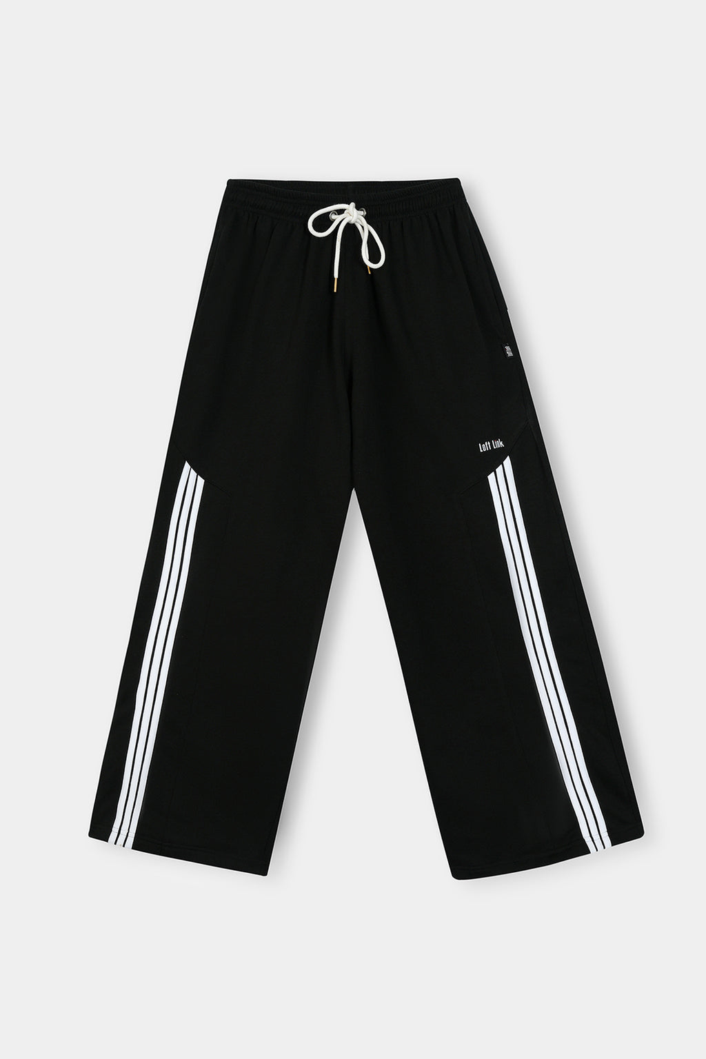 Unisex's Stripe  cap Loose  Hoodie / Unisex Long Trouser Bottom Style