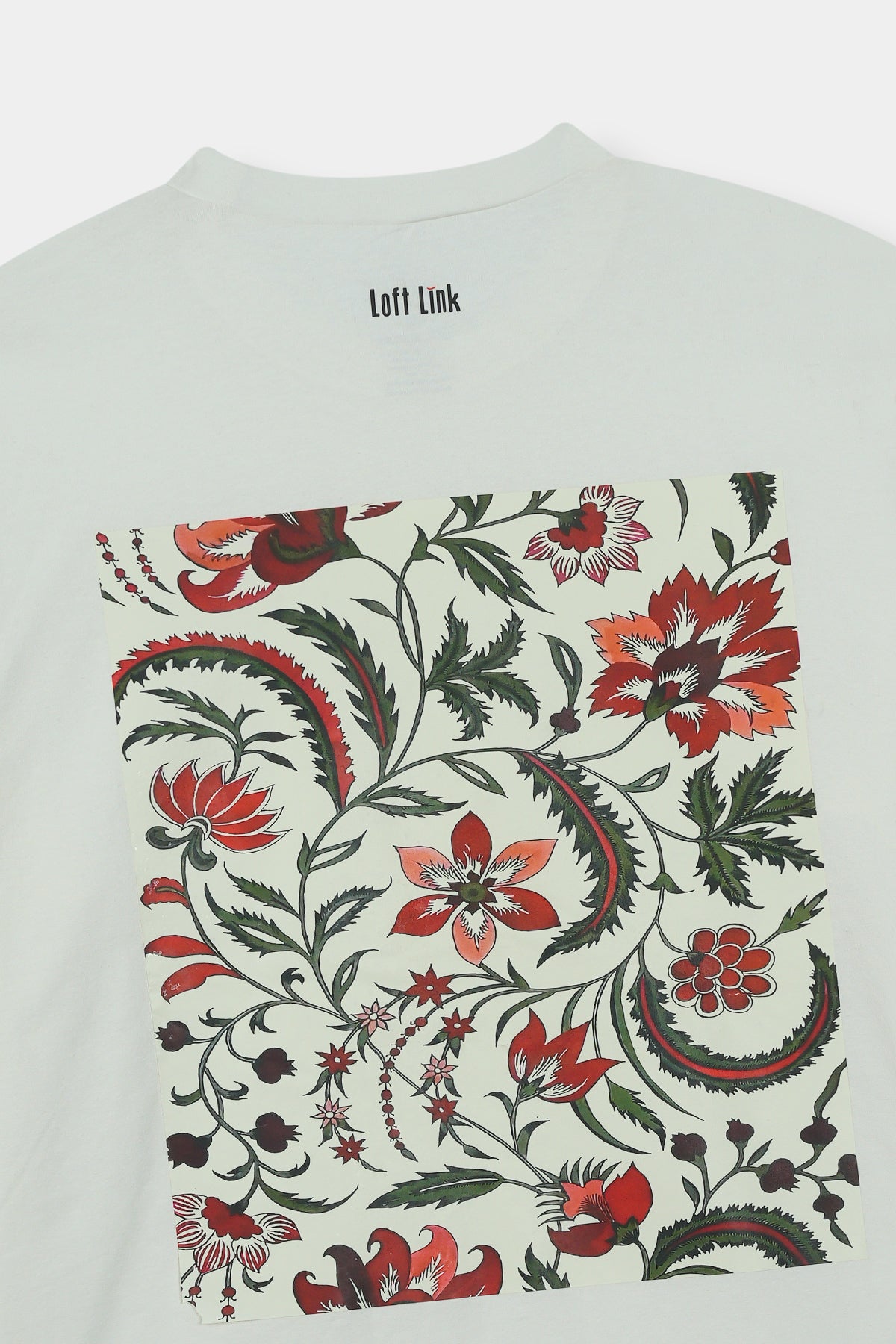 Men Loftlink Crew Neck Back Printed T-shirt