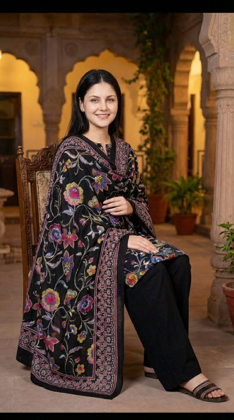 3 PC Digital Print Lawn - LLS - 12