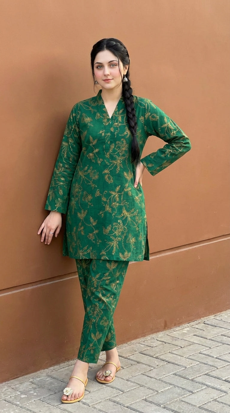 2 Pc Cambric Cotton LLS - 01