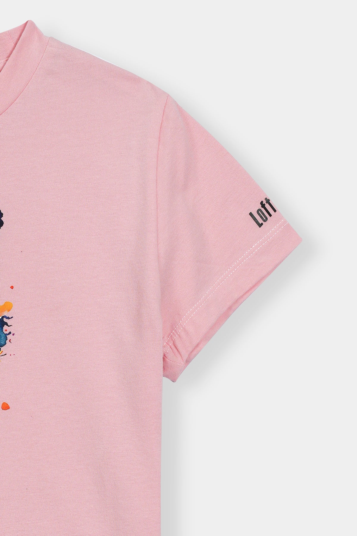 Women' Pink Butterfly T-Shirt – Color Splash Drip Art Print