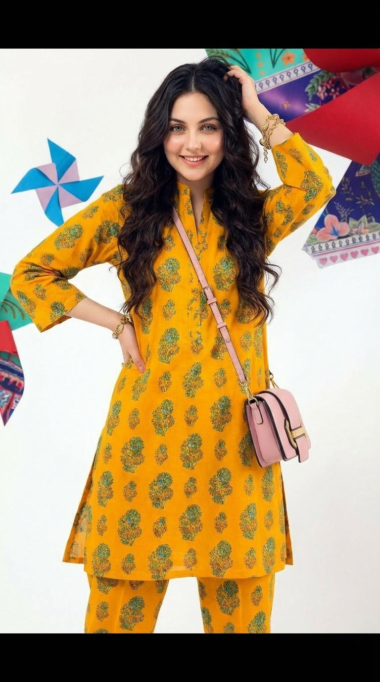 2 Pc Cambric Cotton LLS - 03