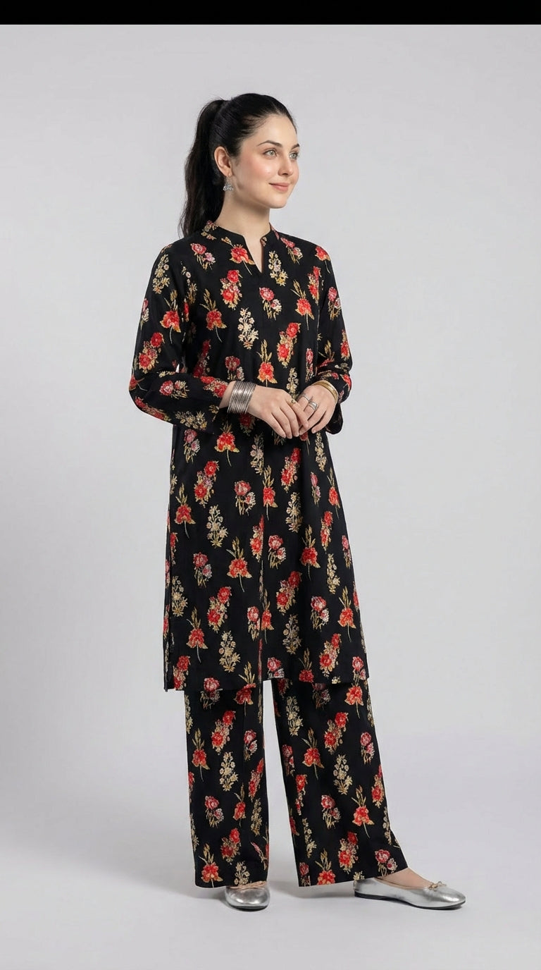 2 Pc Cambric Cotton LLS - 06