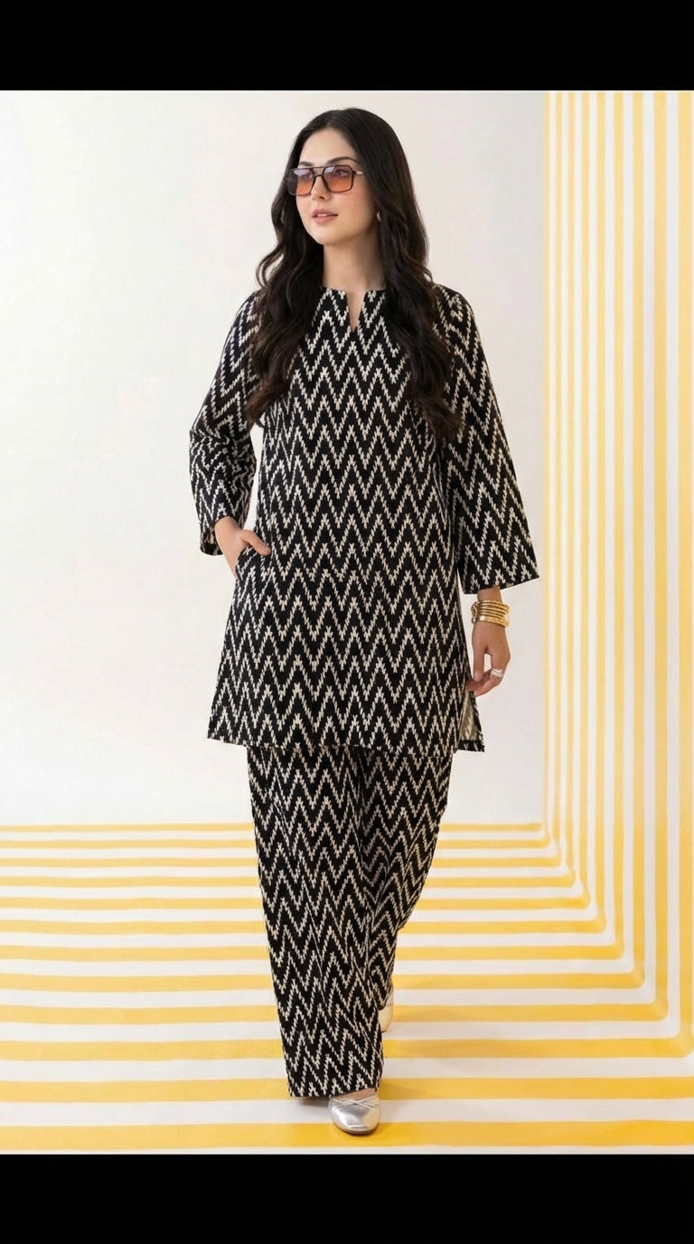 2 Pc Cambric Cotton LLS - 07