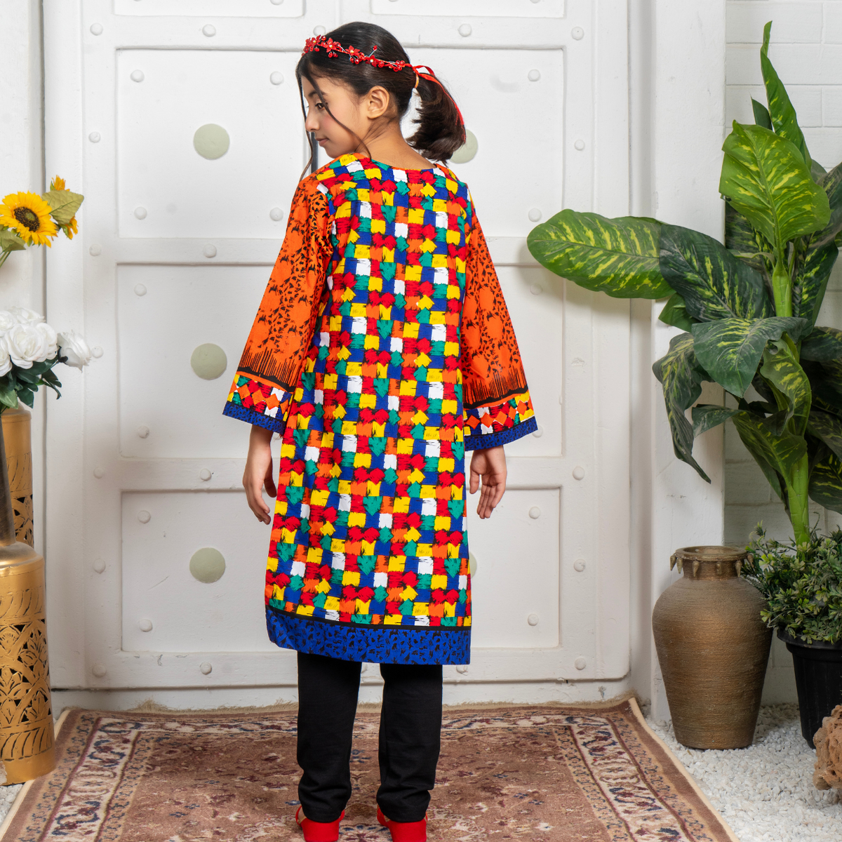 Stitched Cotton 2 Piece (Shirt/trouser) For Kids