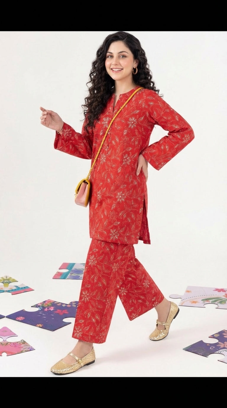 2 Pc Cambric Cotton LLS - 10