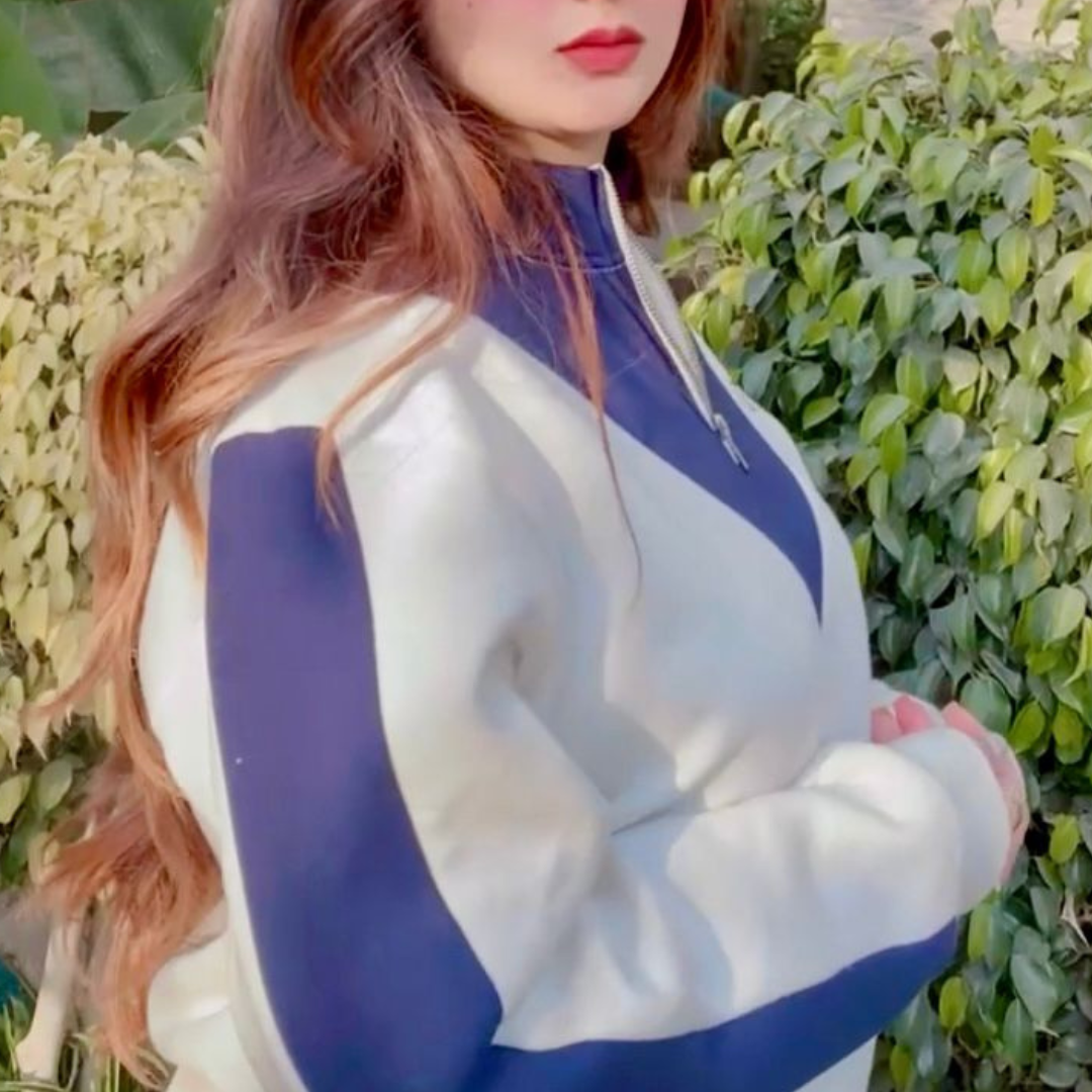 The Navy Frost Quarter-Zip