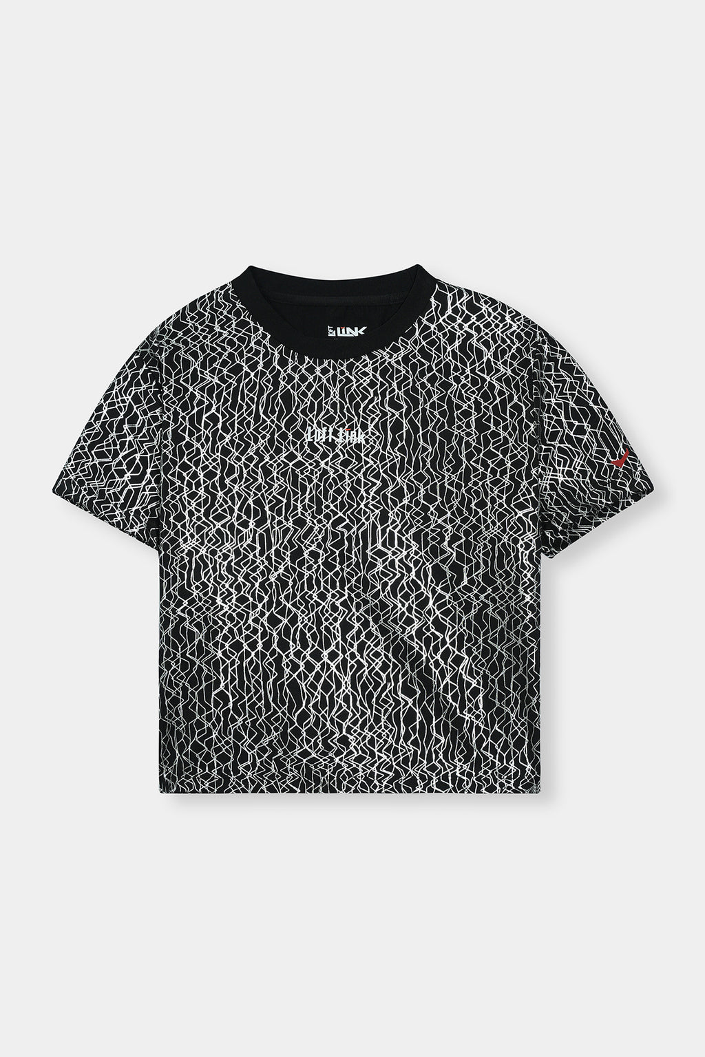 Women' Black & White Abstract Pattern T-Shirt – Urban Street Style