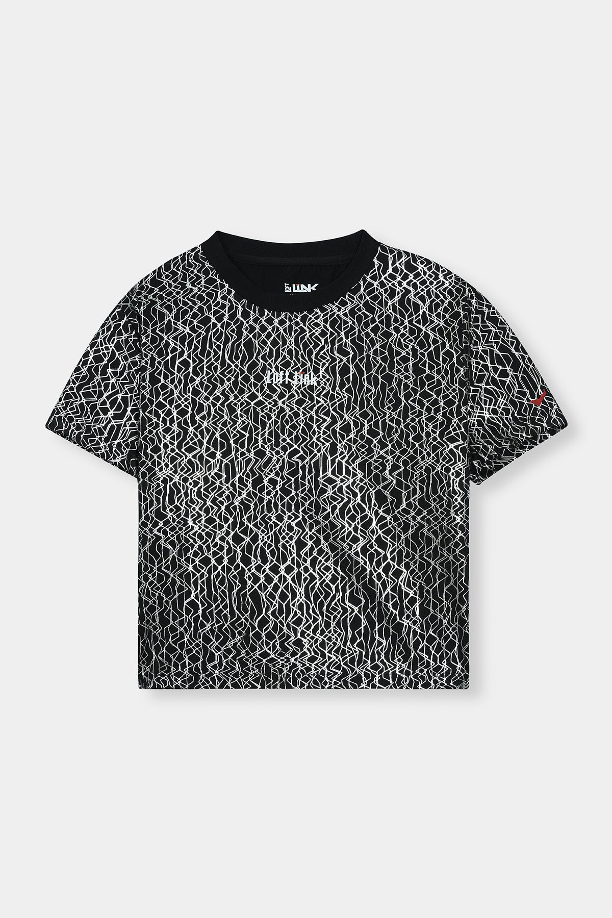 Women' Black & White Abstract Pattern T-Shirt – Urban Street Style