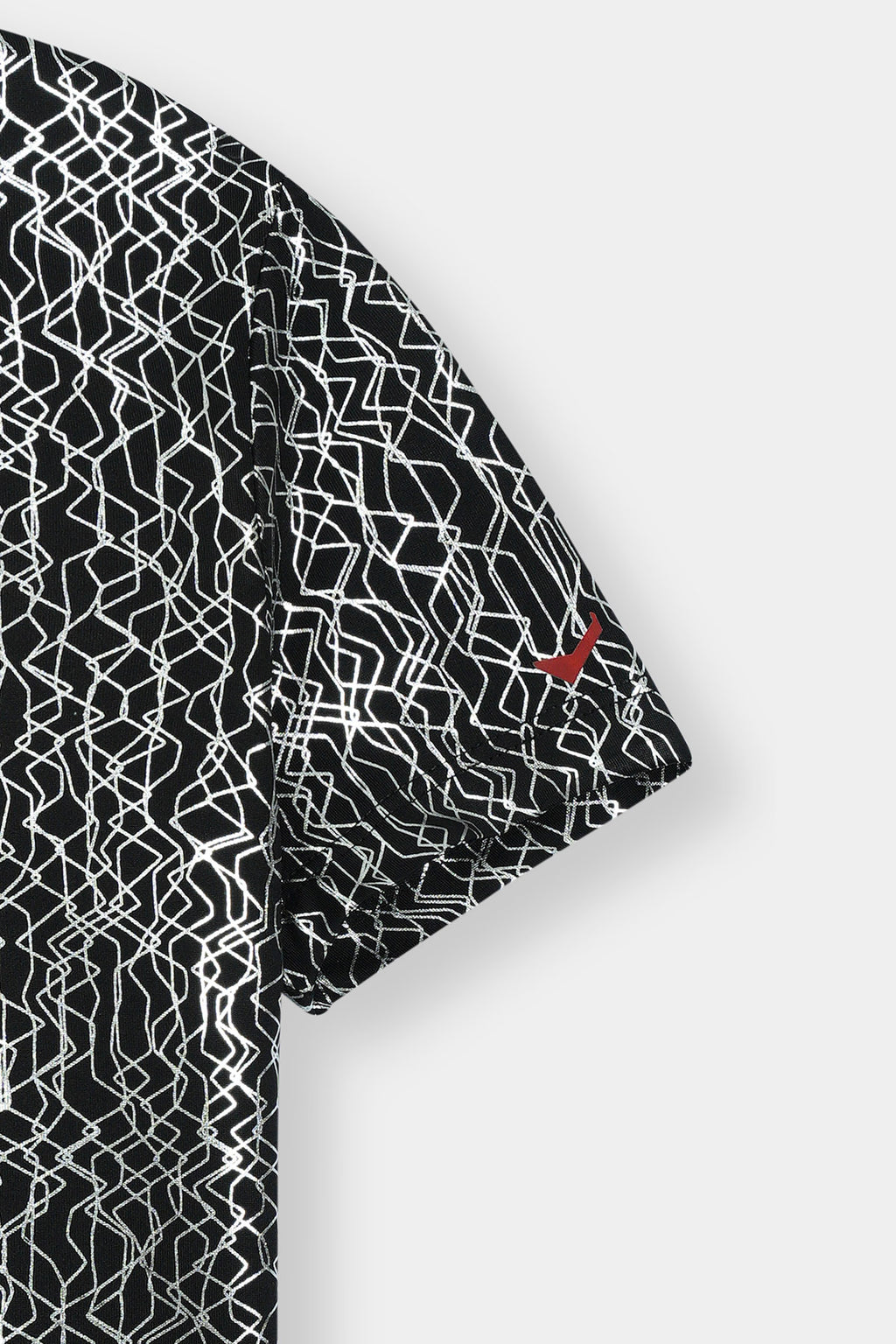 Women' Black & White Abstract Pattern T-Shirt – Urban Street Style