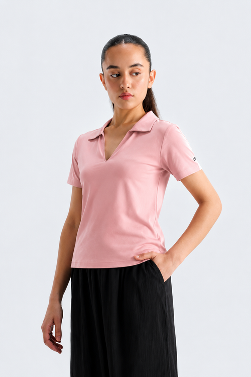 Minimalist Collar Polo