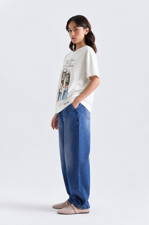 Graphic Oversized T Shirt