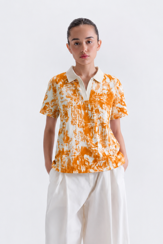 Splash Printed Polo