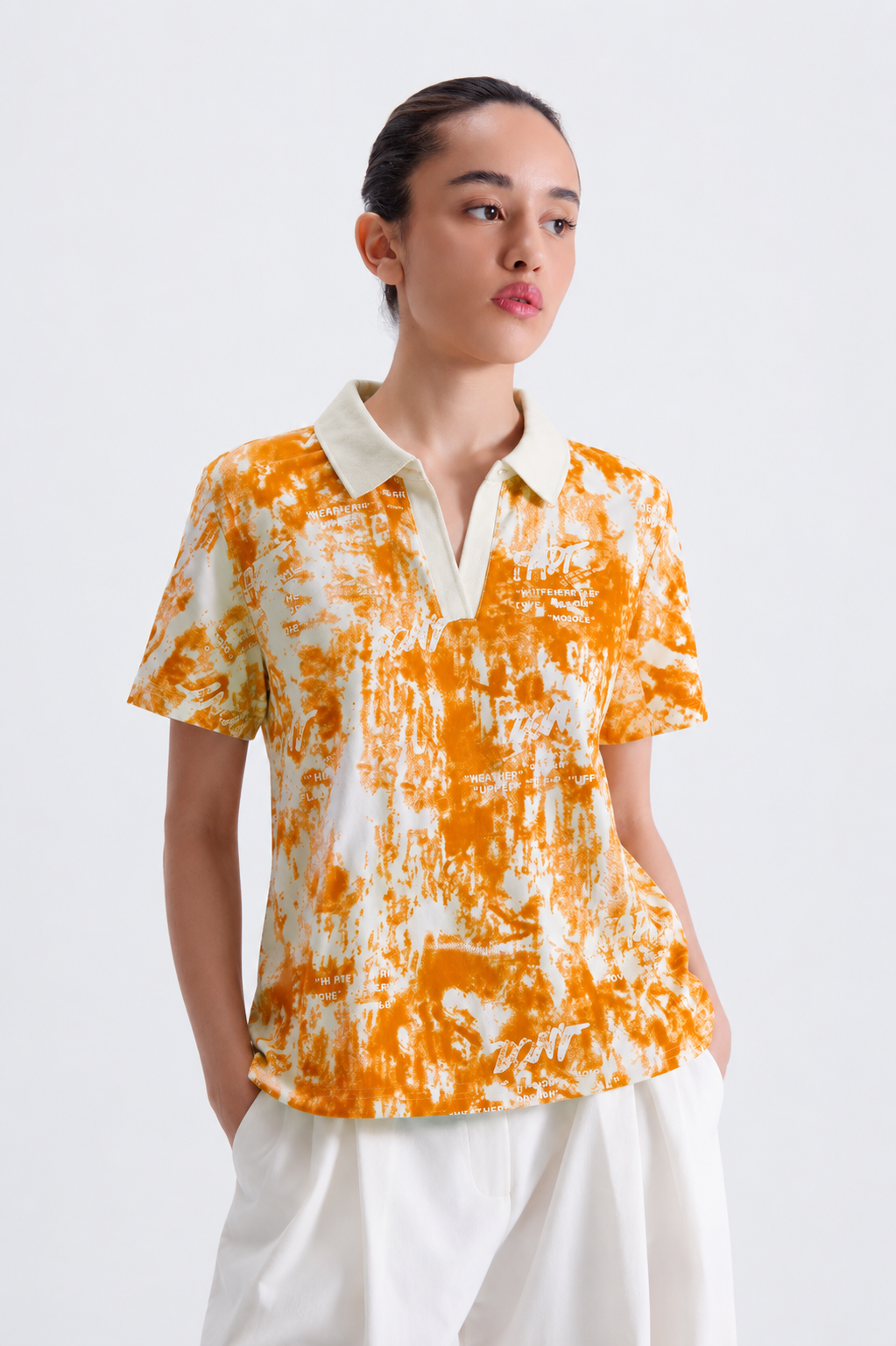 Splash Printed Polo