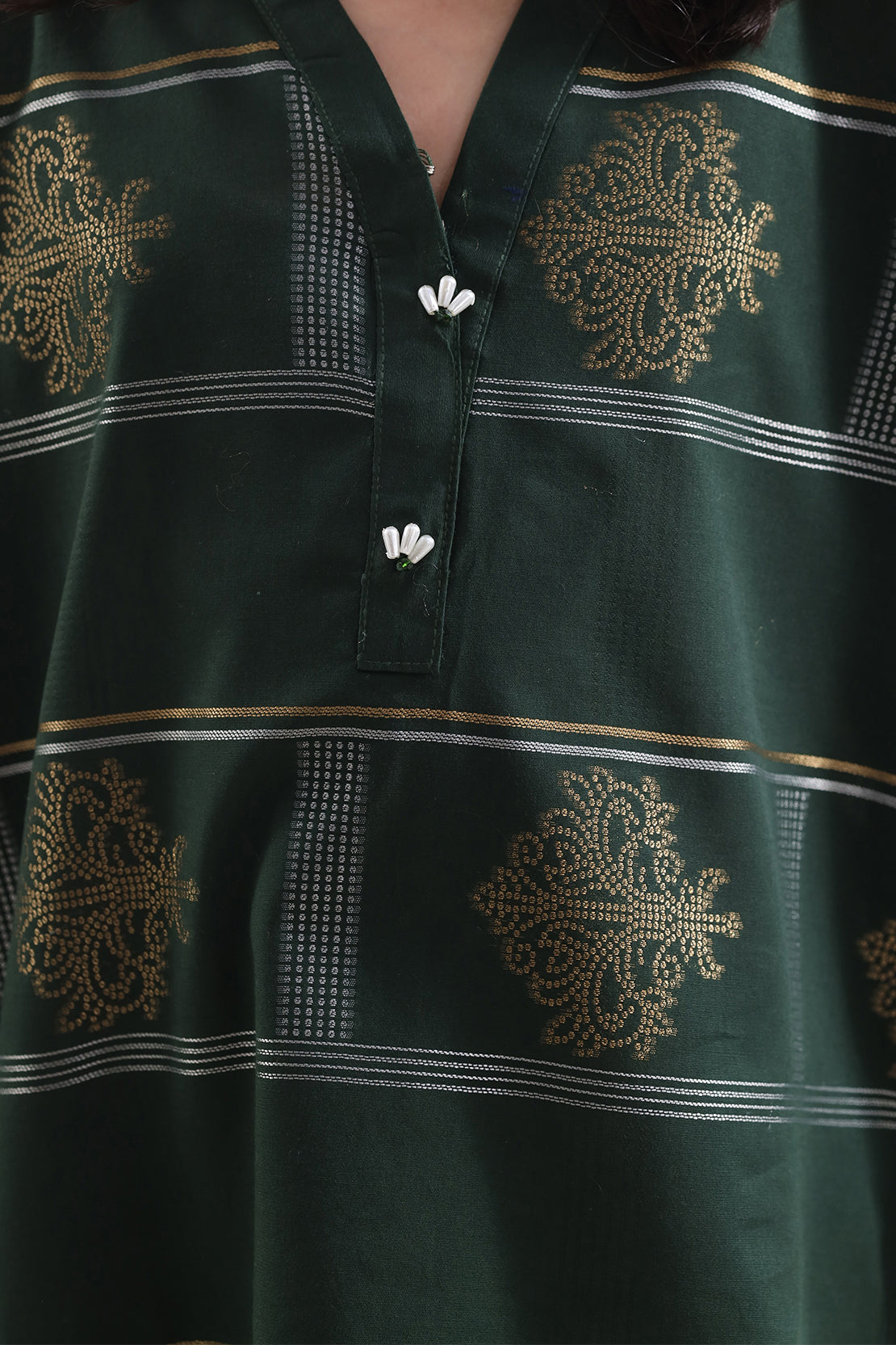 Stitched Cotton Jacquard 2 Piece (Shirt/trouser) For Kids
