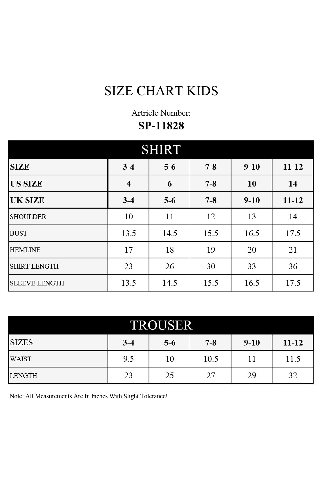 Stitched Cotton Jacquard 2 Piece (Shirt/trouser) For Kids