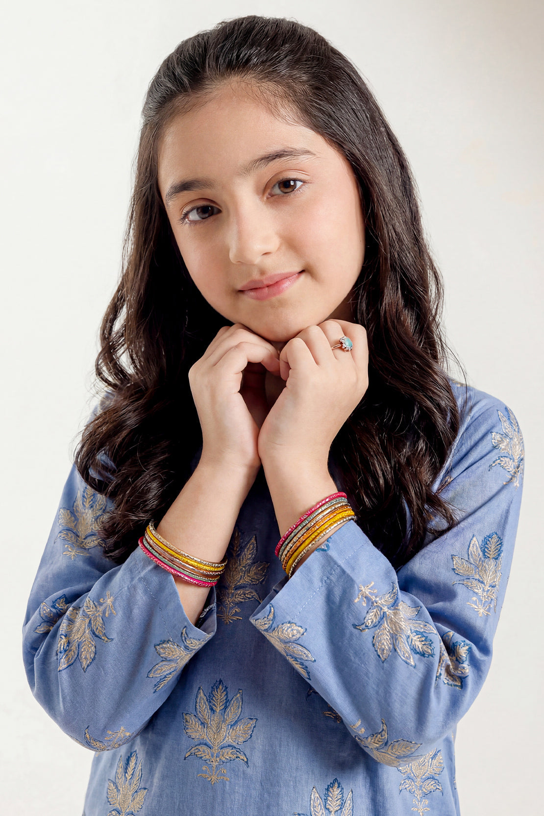 Printed Lawn Stitched 2 Piece (Shirt/Trouser) For Kids