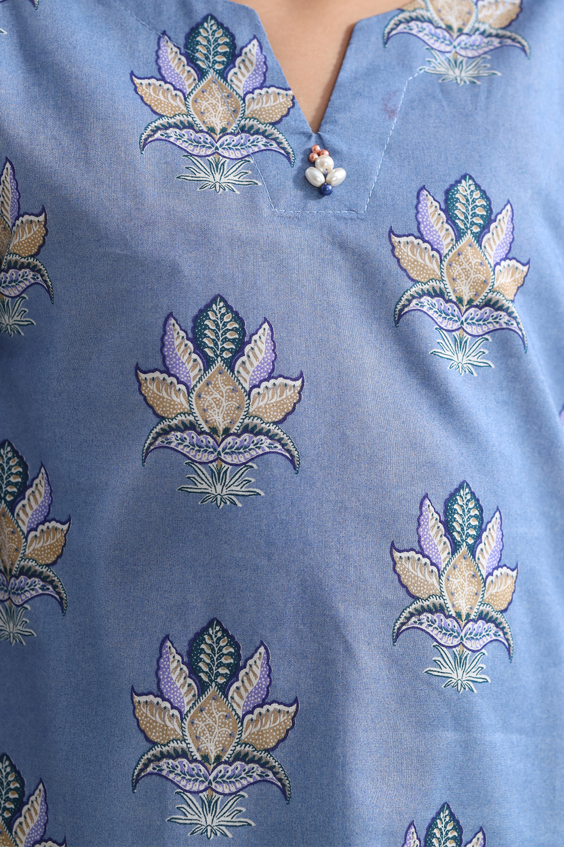 Printed Lawn Stitched 2 Piece (Shirt/Trouser) For Kids