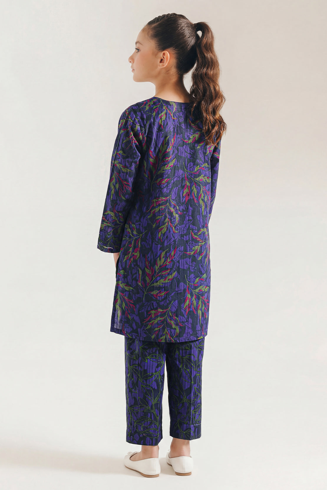 Printed Lawn Stitched 2 Piece (Shirt/Trouser) For Kids