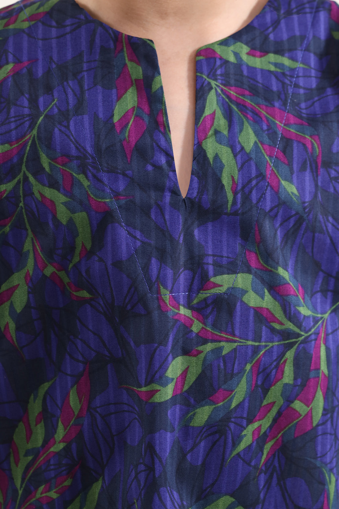 Printed Lawn Stitched 2 Piece (Shirt/Trouser) For Kids