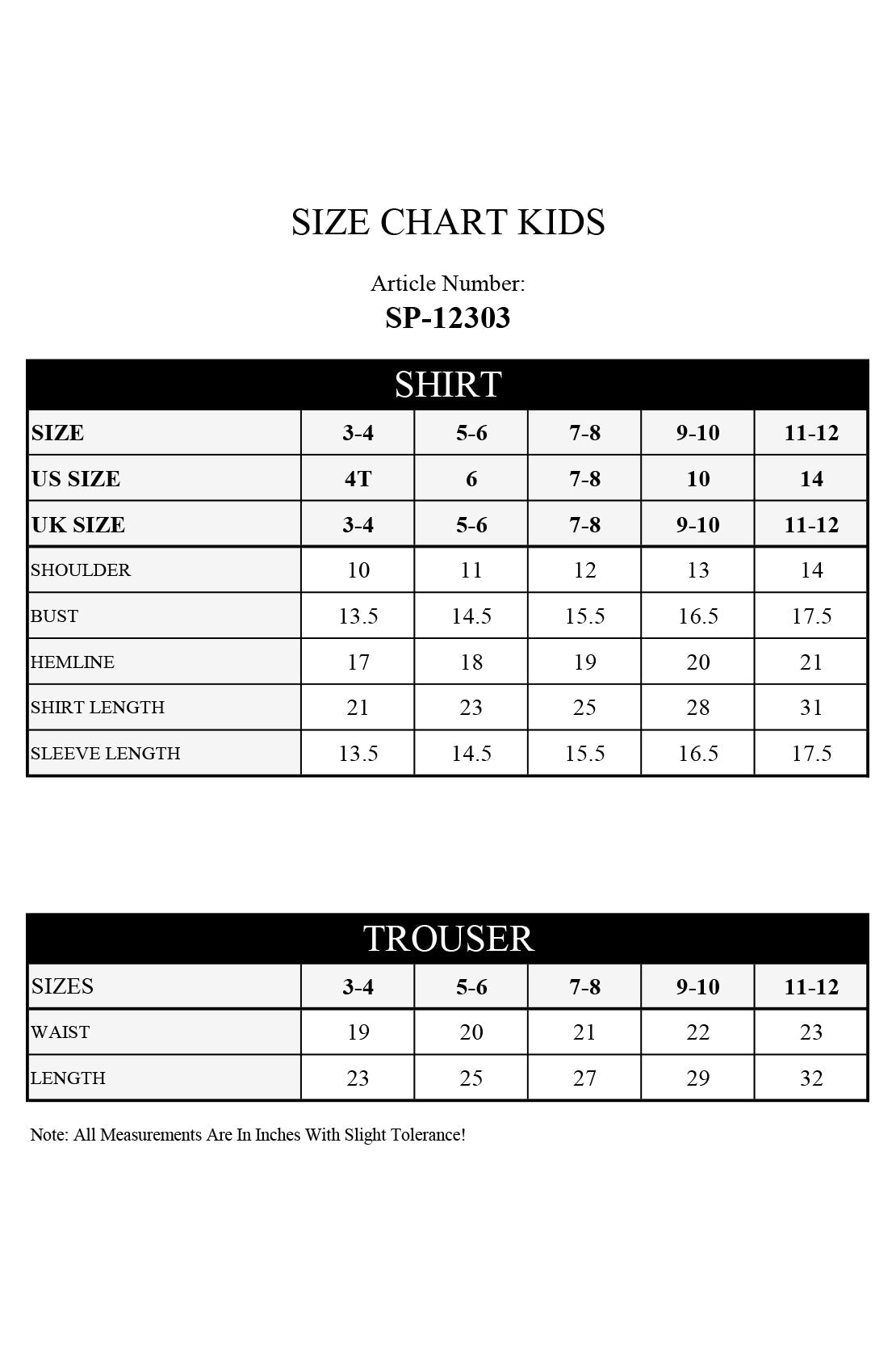 Stitched Cotton Jacquard 2 Piece (Shirt/trouser) For Kids