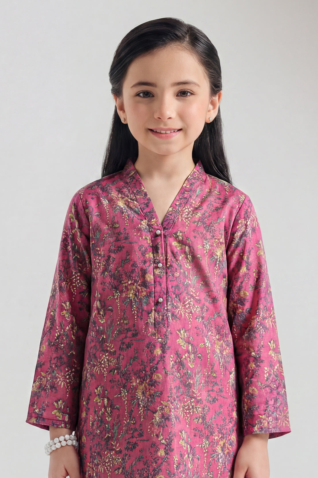 Printed Premium Lawn Stitched 2 Piece (Shirt/Trouser) For Kids