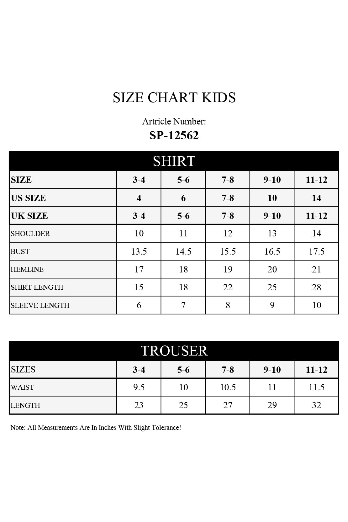 Stitched Cotton Jacquard 2 Piece (Shirt/trouser) For Kids