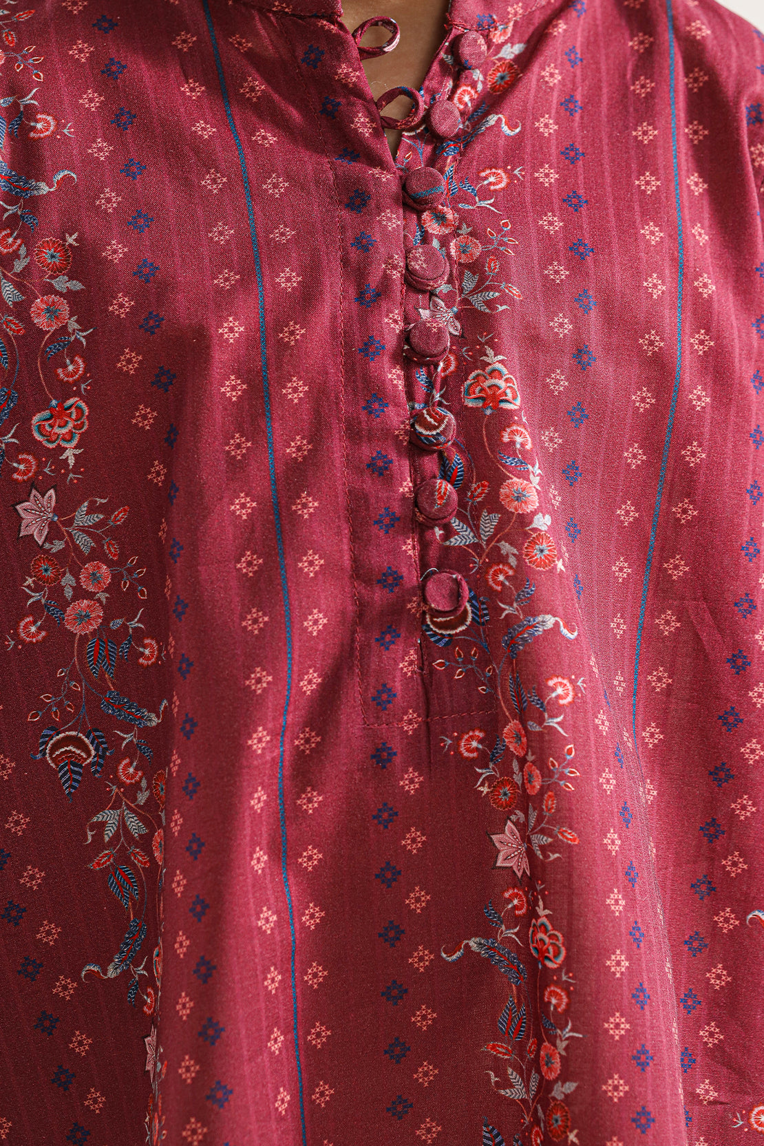 Printed Lawn Stitched 2 Piece (Shirt/Trouser) For Kids