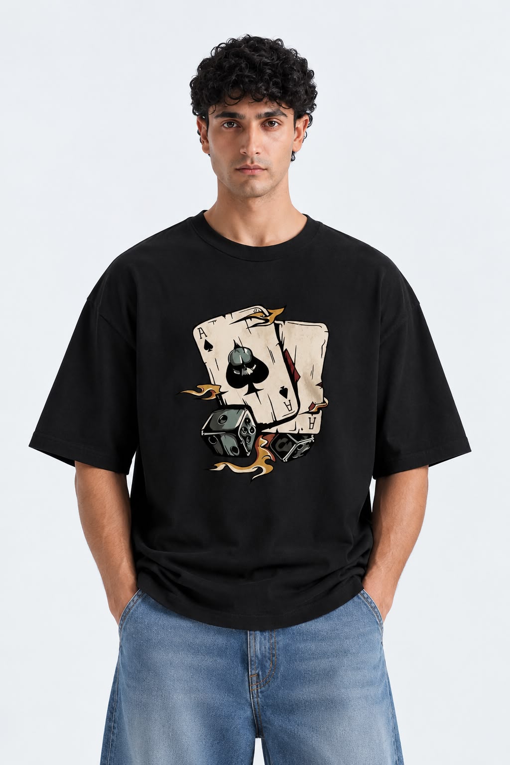 Ace Graphic Oversized T-Shirt
