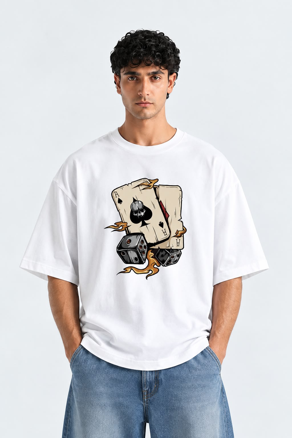 Ace Graphic Oversized T-Shirt
