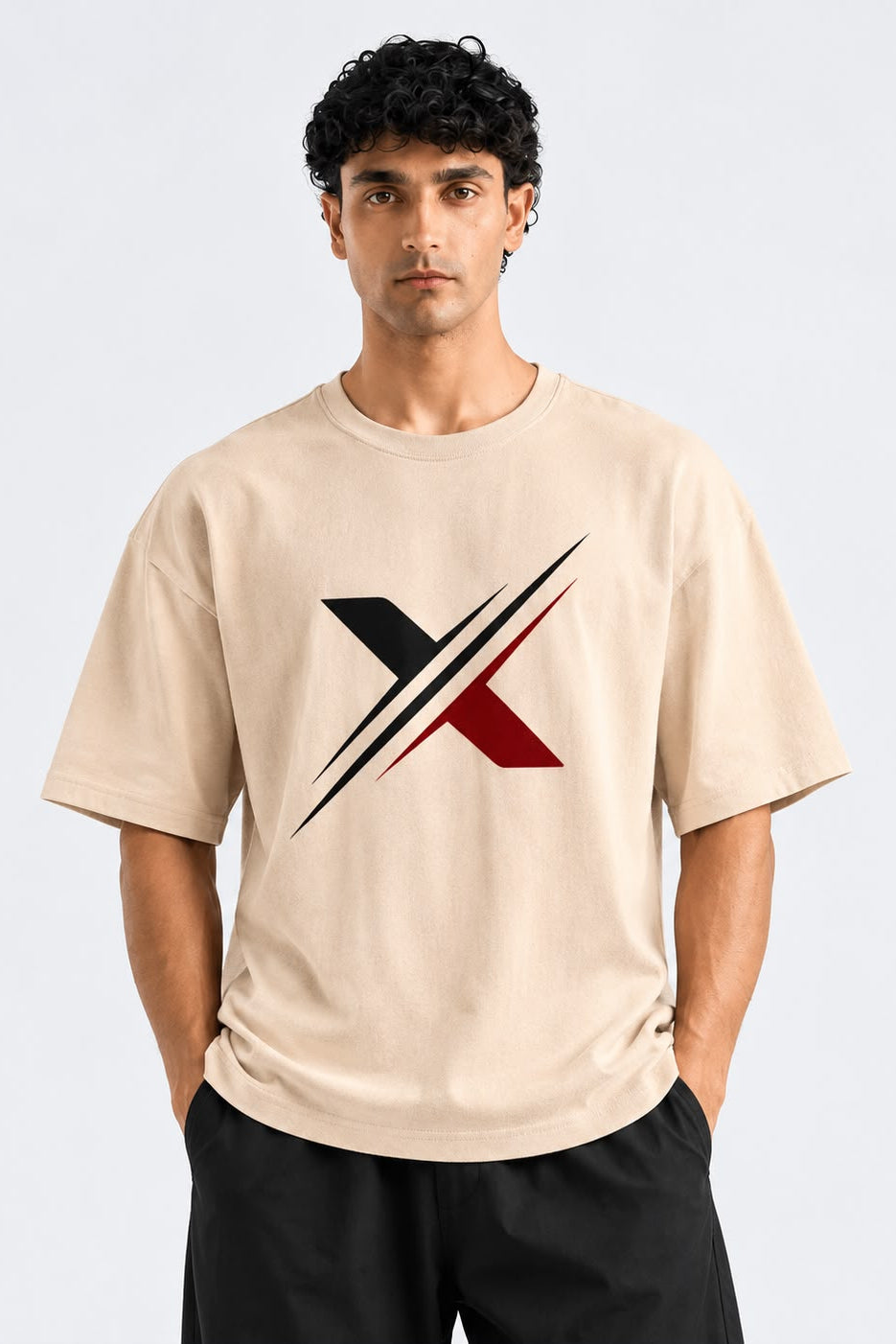 X Graphic Oversized T-Shirt
