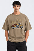 Bike Graphic Oversized T-Shirt