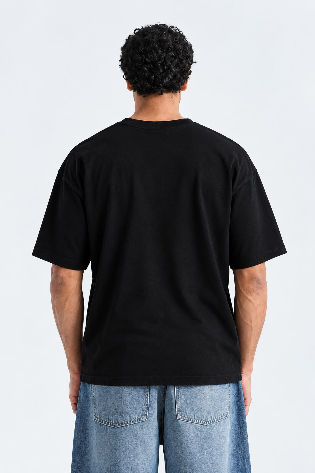 Abstract Motion Graphic Oversized T-Shirt