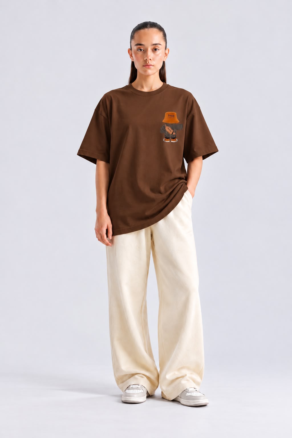 Teddy Graphic Oversized T-Shirt
