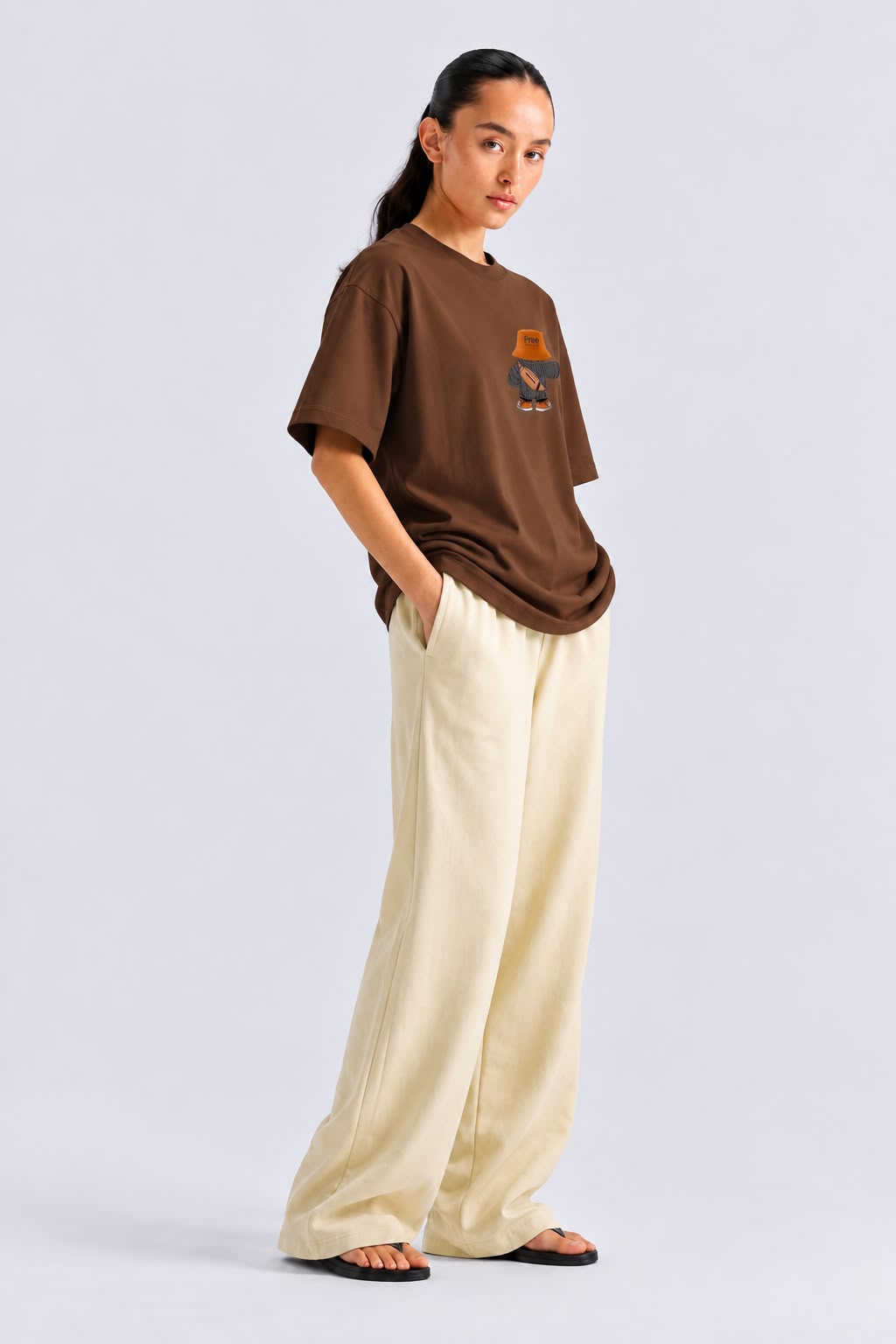 Teddy Graphic Oversized T-Shirt